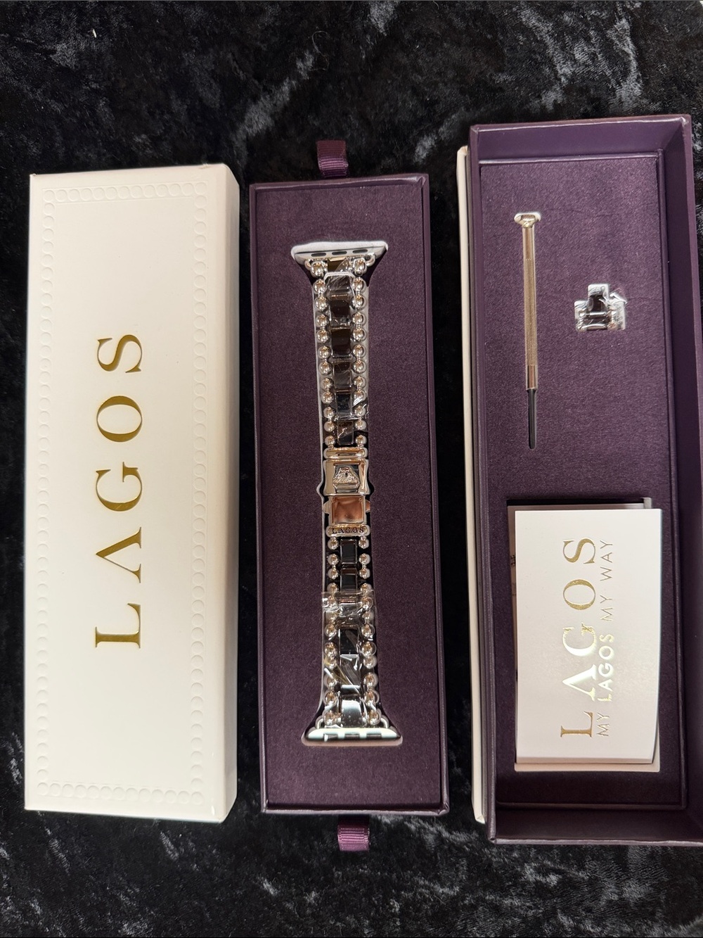 LAGOS Smart Caviar Stainless Steel Watch Bracelet, 38-45 mm - Picture 3 of 5